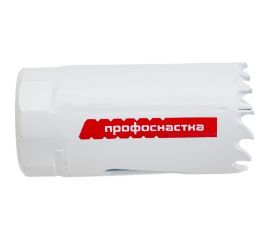 Коронка биметаллическая крупный зуб (25 мм, 38 мм, HSSE, М42) №012 Профоснастка 80101012 