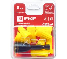 СИЗ-4 EKF 1,75-10,5 мм2 блистер 8шт. plc-cc-6-b 