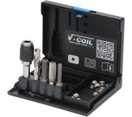 Набор для восстановления резьбы VOELKEL М6x1,0 15пр V-Coil Rapid V04310 