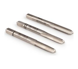 Ручные метчики GSR M5х0,8 HSSE DIN352 6H набор 3 шт для глухих и сквозных отверстий B00107170 