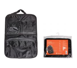 Органайзер на спинку переднего сидения Airline с откидным столиком, 59x40x25см, черный AO-BS-02 