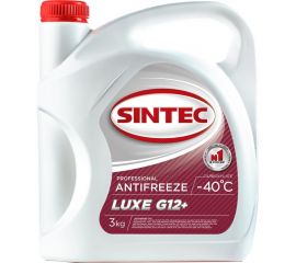 Антифриз Sintec Lux красный, G12 +, 3 кг 990464 