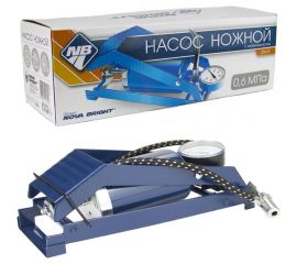 Ножной насос с манометром Nova Bright 500 см3 31675 