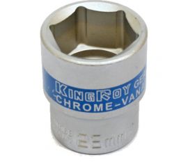 Головка торцевая 30230-23 23 мм, 1/2""DR, 6-гранная, хром ванадий KING ROY 32053 