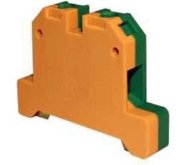 Клеммная колодка ЗНИ-4, 4 мм2, земля IEK YZN20-004-K52 