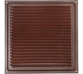 Решётка вентиляционная 150x150 мм декор под дерево "венге" Трибатрон 88123 