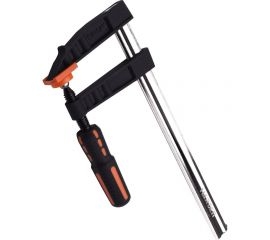 Реечная струбцина HARDEN, усиленная, 2-х компонентная рукоятка, 50*250 мм 600302 