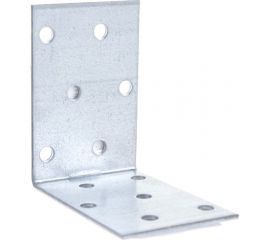 Крепежный уголок Невский Крепеж цинк, 90x90x65x2 мм 917111 