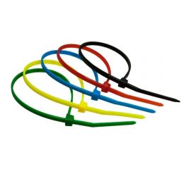 Нейлоновая стяжка SUPRLAN 2.5х100 мм 5 цветов 100pcs 06-1014 