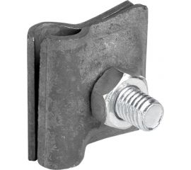 Универсальный зажим прута EKF PROxima малый, пластина 30х30мм, HZ lp-51510 