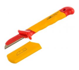 Изолированный кабельный нож BIST прямой, VDE, 180 мм, до 1000 В BWD520E-02 