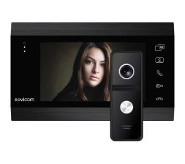 Комплект видеодомофона Novicam dark magic 7c kit для квартиры, дома и офиса 4222 