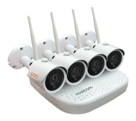Комплект видеонаблюдения для улицы Novicam Wifi kit 1204 ver. 4490 