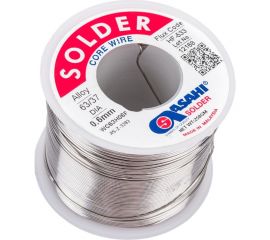 Припой (0.6 мм, 0.25 кг, Sn63/Pb37, HF533 флюс RMA) ASAHI 00-00002077 