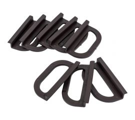 Ручка для москитной сетки ООО ""Полимер-Фарм"" коричневая, комплект из 8 штук 4687202902989 