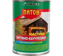 Битумно-каучуковая мастика Анлес Питон 1л/0,8кг 70238 