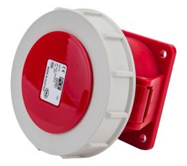Встраиваемая розетка PCE 32А 400V 3P+N+E IP67 3252-6 