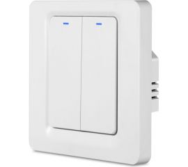 Умный двухкнопочный выключатель Roximo Zigbee SZBTN01-2 