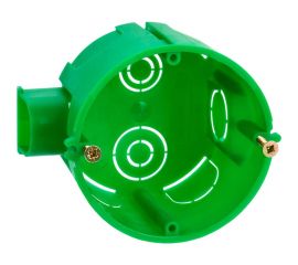 Установочная блочная коробка для твердых стен IEK КМ40004-10 68x45 (ст.уз.) UKT10-068-045-000-A-S 