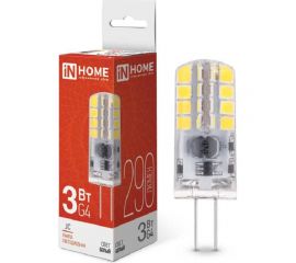 Светодиодная лампа IN HOME LED-JC 3Вт 12В G4 4000К 290Лм 4690612036021 