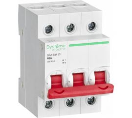 Выключатель нагрузки Systeme Electric City9 set вн 3p 40а 400в C9S16340 