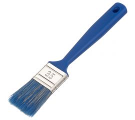 Флейцевая кисть для красок и лаков на водной основе смешанная щетина В1 35х12мм Мелодия цвета 77035 