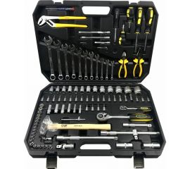 Набор инструмента ЭВРИКА 1/4"", 1/2"" DR, 6-гранный, 101 предмет ER-80001 