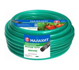 Армированный поливочный шланг Царицынские краски ВИТ Малахит 18 мм, 2 мм, 25 м 38506 
