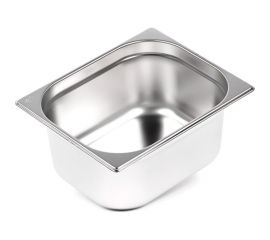 Гастроемкость Тара.ру нерж. сталь 325x265x150 1/2 цв. неокрашенный 27618 