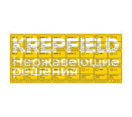 Набор нержавеющих болтов, гаек, шайб и гроверов KREPFIELD 1250 предметов в кейсе Набор03метрика1250 