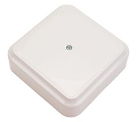 Монтажная коробка Bylectrica для разводки проводов, с клеммными колодками, 95x95x29 мм, белый, КМ-273 