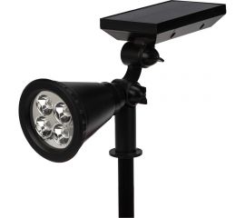 Светильник прожектор Lamper NEW AGE RGB на солнечной батарее, LED монтаж на стену, колышек 602-237 