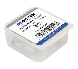 Резьбовые вставки DeBever M12x1.5, 2.5D, 10 предметов DB-TIM12152 