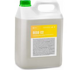 Дезинфицирующее средство с моющим эффектом Grass на основе ЧАС DESO C2 канистра 550066 