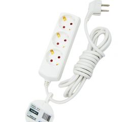 Сетевой удлинитель Grisard Electric белый 3 розетки 3 метра GRE-017-0303 