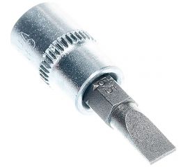 Головка со вставкой SL (1/4"", 1,0x5,5 мм) AV Steel AV-504155 