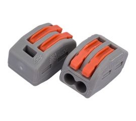 Универсальная монтажная клемма General Lighting Systems GTER1-02 2-проводная упаковка 50 штук 2500 800481 