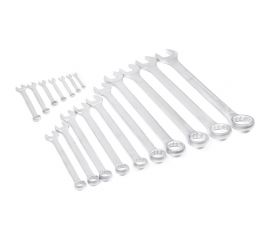 Набор комбинированных ключей HORTZ 17 штук, 8-55, хромированные HOR 996894 