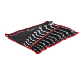 Набор накидных ключей Forsage отогнутых, 11 пр, на полотне F-5114P 