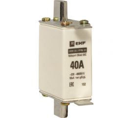 Плавкая вставка EKF ППН-33 100/40А габарит 00С fus-33/100/40 