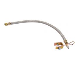 Шланг подкачки внутреннего колеса ДАЛИ-авто 35 см, металлическая оплетка DA-NP349 