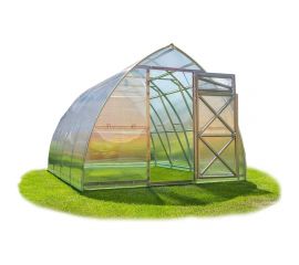 Каркас теплицы с декоративной окантовкой ВОЛЯ Дачная СтрелкаЛЮКС без укрывного материала 3 