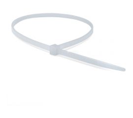 Нейлоновый хомут DKC 3.6х140 белый 100шт 25209SR 