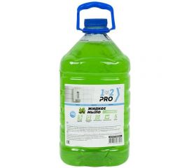Жидкое мыло 1-2-Pro алоэ вера 5 л, ПЭТ, бутыль БХМАВБ-5 