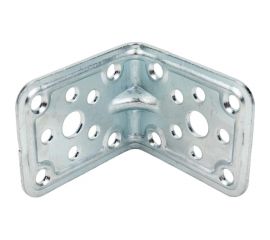 Усиленный крепёжный уголок Дверной Страж 62x62x50, цинк ДС42233 