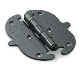 Универсальная петля Tech-Krep накладная фигурная FRS1-110 мат. черн 1 шт. 148231 