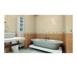 Панель ПВХ КронаПласт Unique капли росы бежевые, 2 шт. 00-00038390 