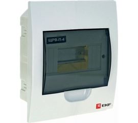 Распределительный встраиваемый щит EKF ЩРв-П-4 IP40 пластиковый pb40-v-4 