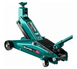 Подкатной домкрат KRAFTOOL SUV с высоким подъемом 3т, 190-530мм 43458-3 