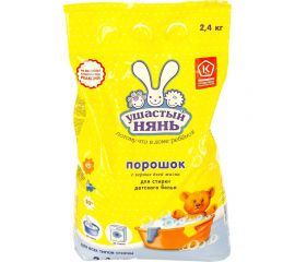 Стиральный порошок для всех типов стирки УШАСТЫЙ НЯНЬ 2.4 кг 01013 